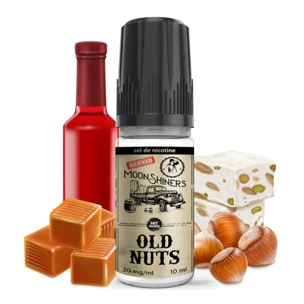 Sel de Nicotine Old Nuts Moonshiners 10ML